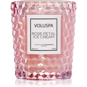 VOLUSPA Roses Rose Petal Ice Cream lumânare parfumată